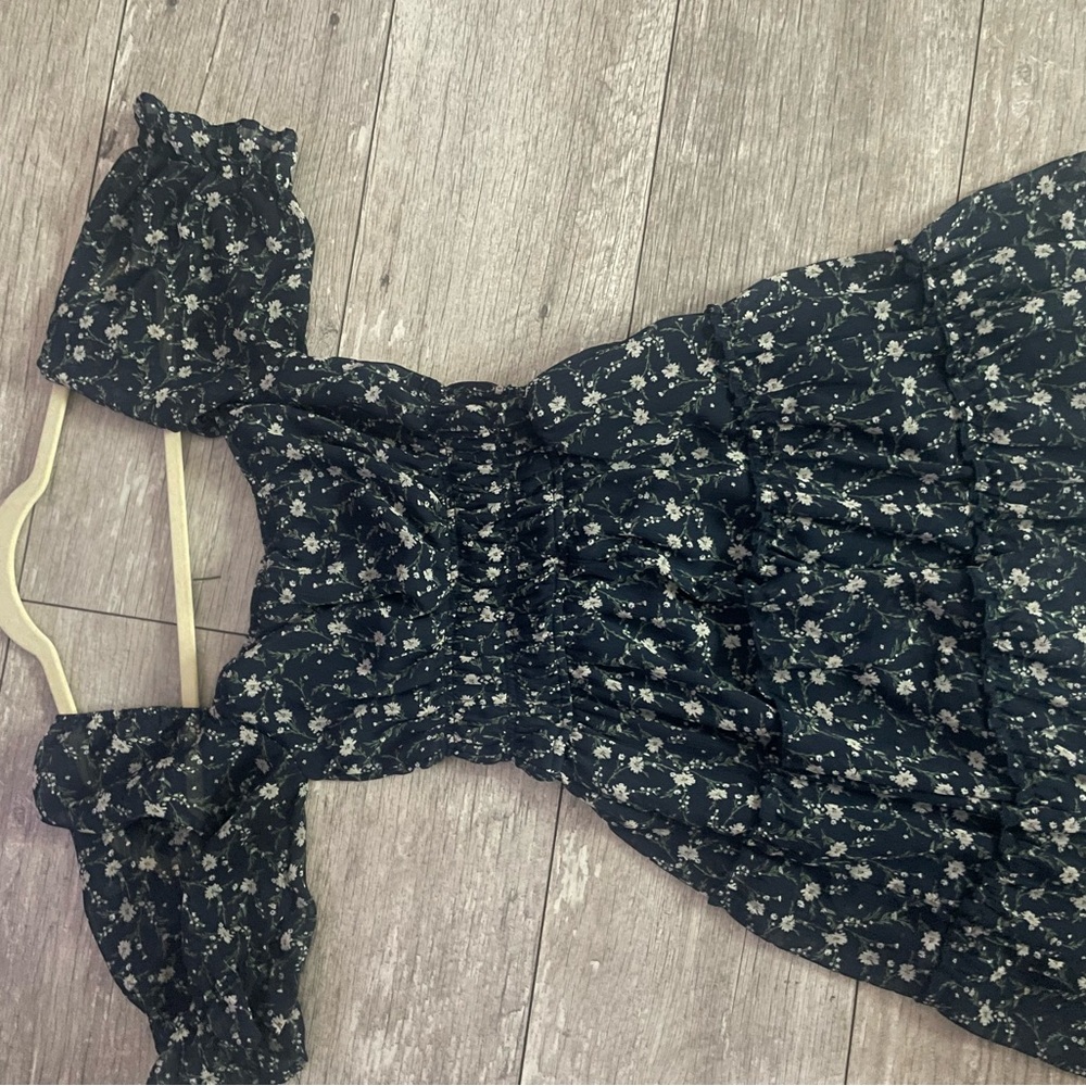 Floral Off-Shoulder Dress